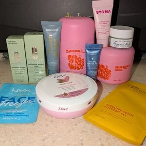 Lot Of Skincare Clinique, Future Wise, Byoma, Earth Harbor, Dove